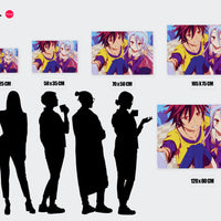 Tableau No Game No Life Selfie Complice Colore