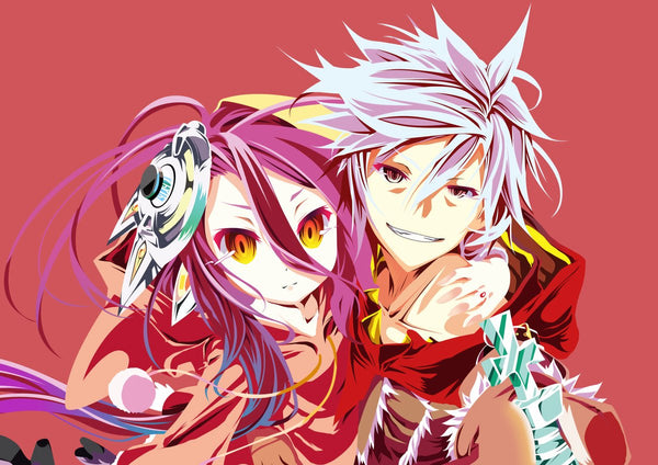 Tableau No Game No Life Sourire Complice Duo