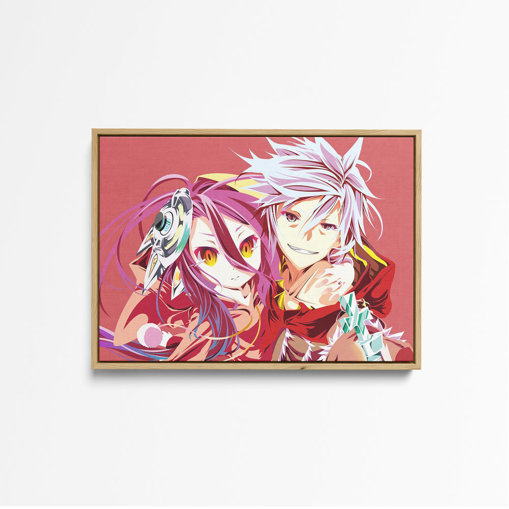 Tableau No Game No Life Sourire Complice Duo