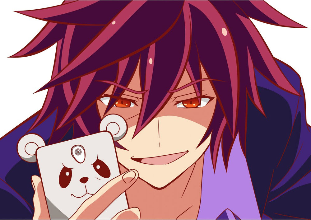 Tableau No Game No Life Sourire Smartphone Ours