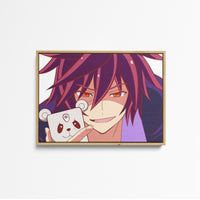 Tableau No Game No Life Sourire Smartphone Ours
