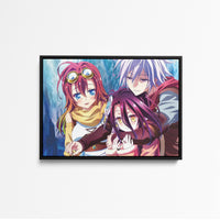 Tableau No Game No Life Sourires Et Etreintes