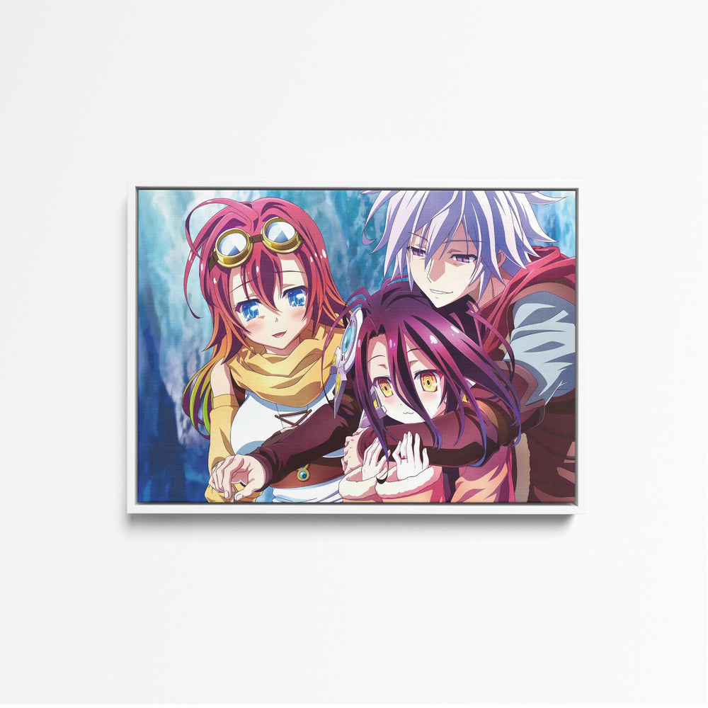 Tableau No Game No Life Sourires Et Etreintes