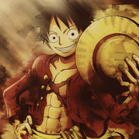Tableau One Piece Chapeau Aventureux Rieur