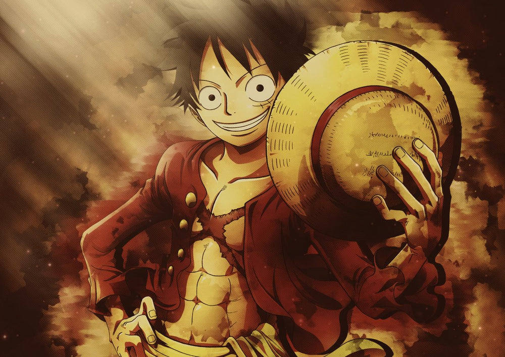 Tableau One Piece Chapeau Aventureux Rieur