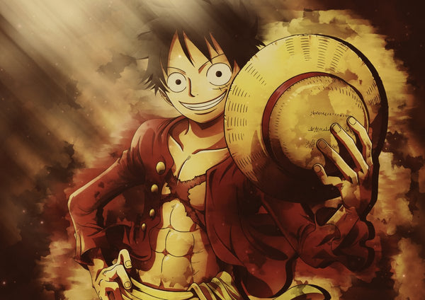 Tableau One Piece Chapeau Aventureux Rieur