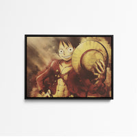 Tableau One Piece Chapeau Aventureux Rieur