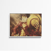 Tableau One Piece Chapeau Aventureux Rieur
