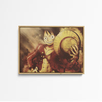 Tableau One Piece Chapeau Aventureux Rieur