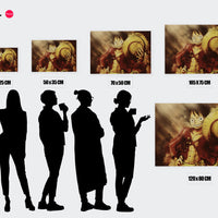 Tableau One Piece Chapeau Aventureux Rieur