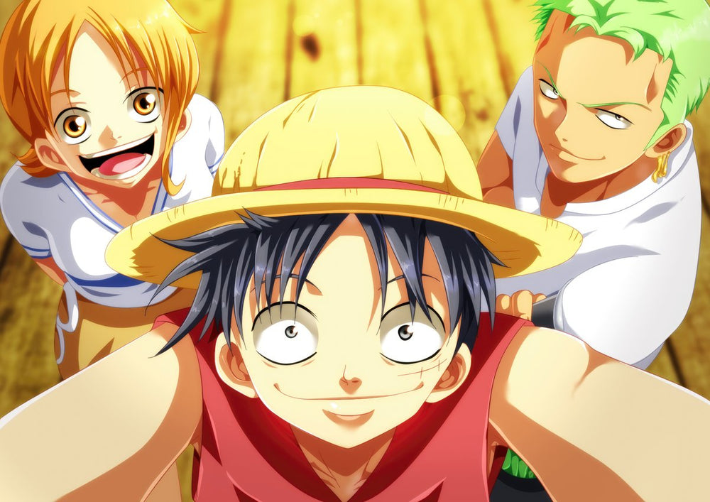 Tableau One Piece Chapeau Et Sourires