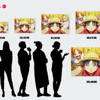 Tableau One Piece Chapeau Et Sourires