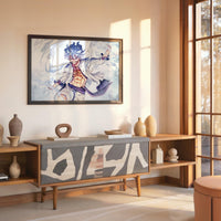 Tableau One Piece Eclair Enrage Puissant