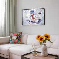 Tableau One Piece Eclair Enrage Puissant