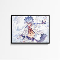 Tableau One Piece Eclair Enrage Puissant