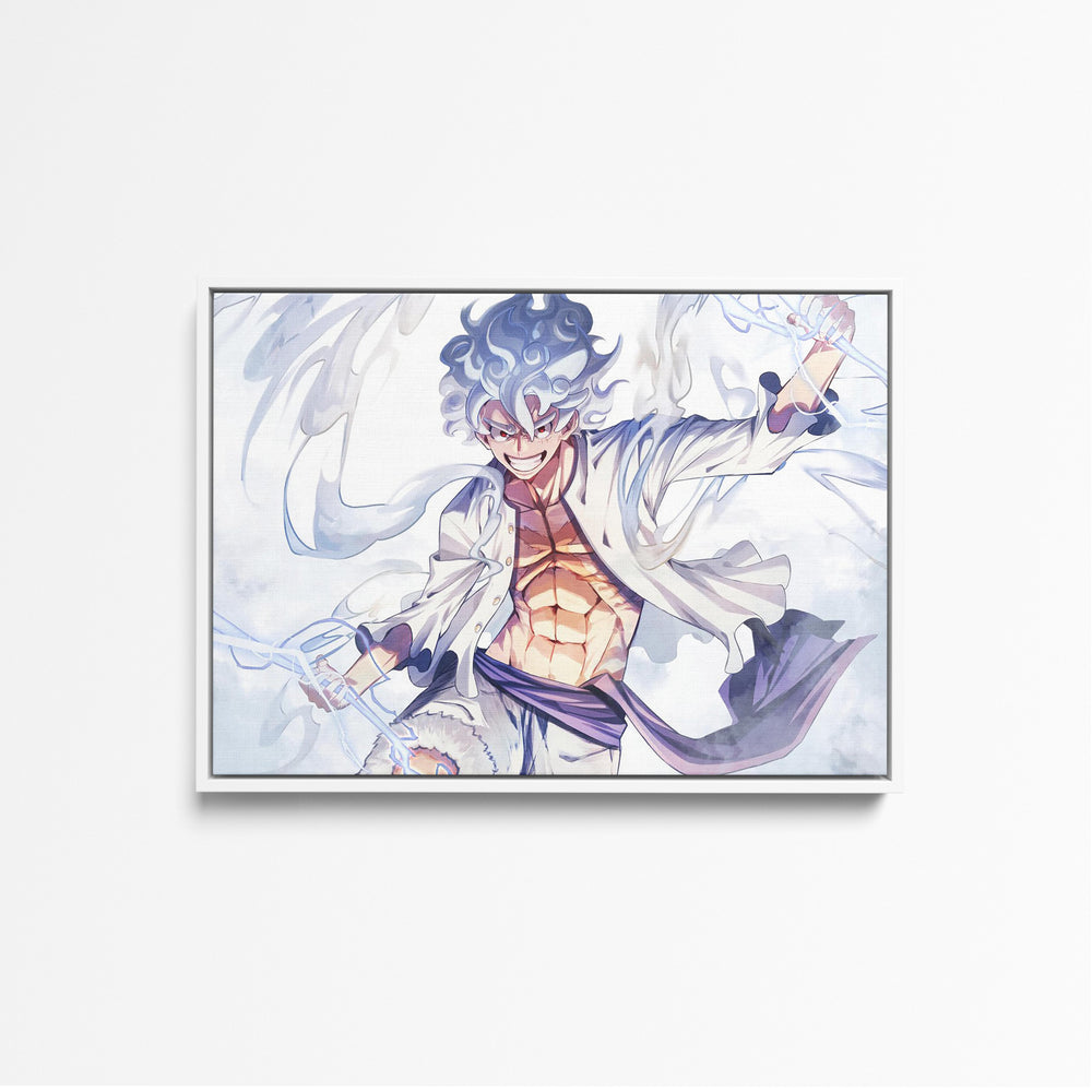 Tableau One Piece Eclair Enrage Puissant