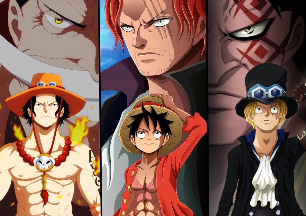 Tableau One Piece Freres Et Mentors
