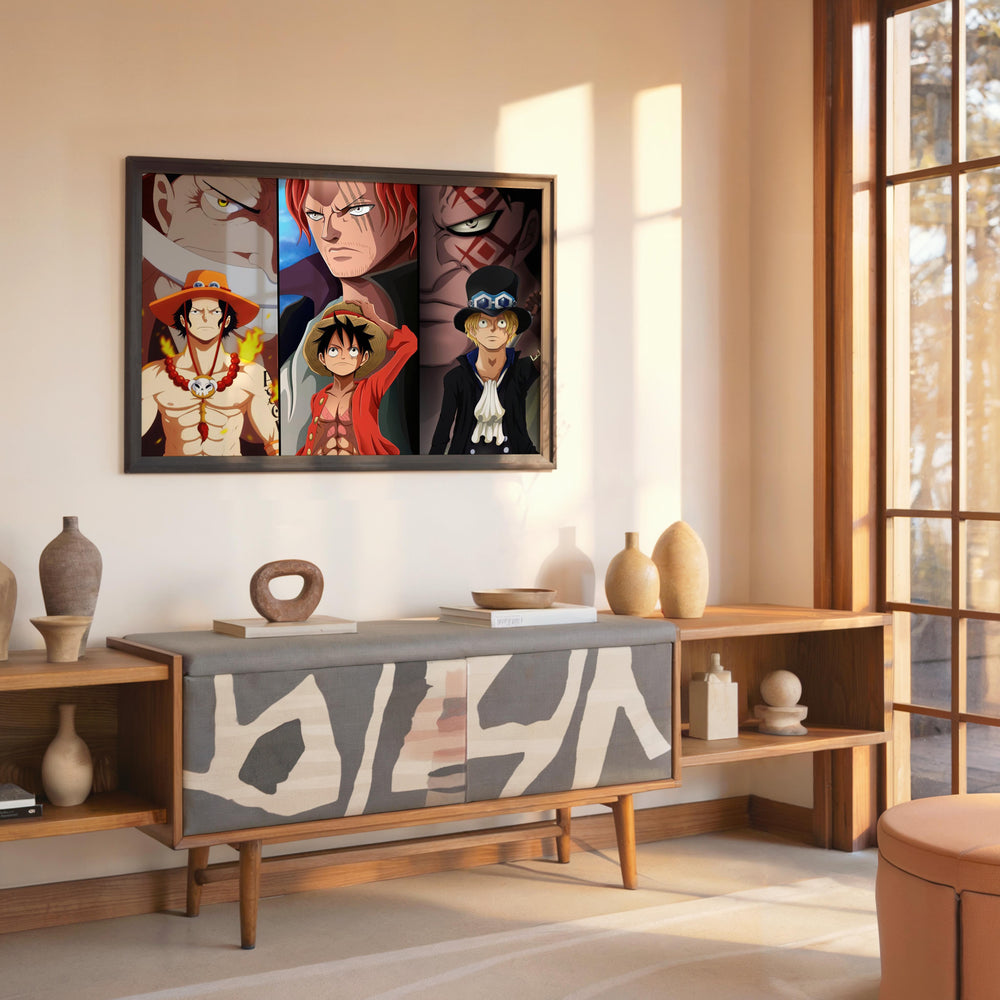 Tableau One Piece Freres Et Mentors