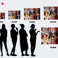 Tableau One Piece Freres Et Mentors