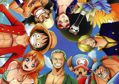 Tableau One Piece Groupe Joyeux Pirate