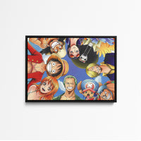 Tableau One Piece Groupe Joyeux Pirate