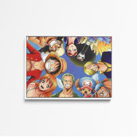 Tableau One Piece Groupe Joyeux Pirate