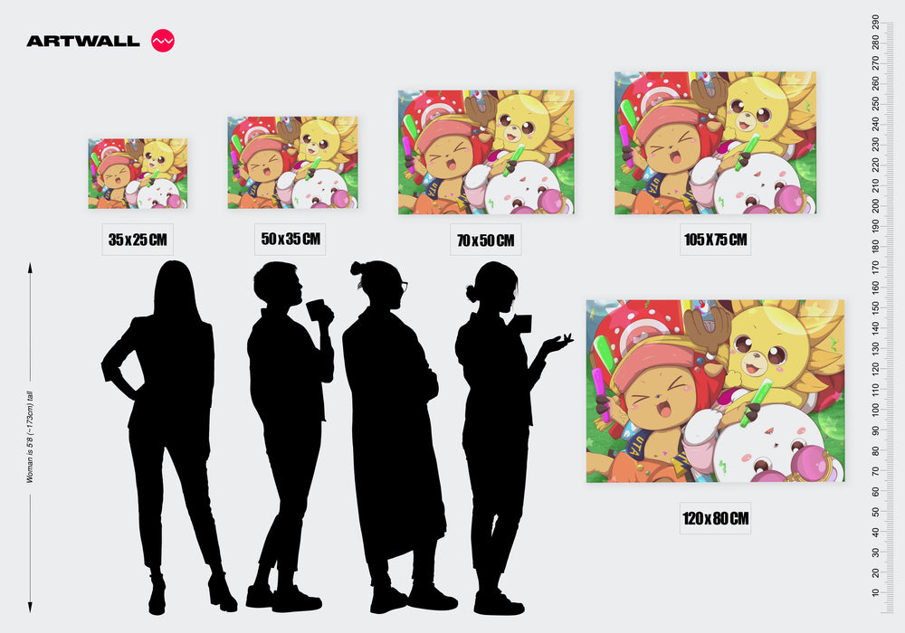Tableau One Piece Jouets Festifs Lumineux