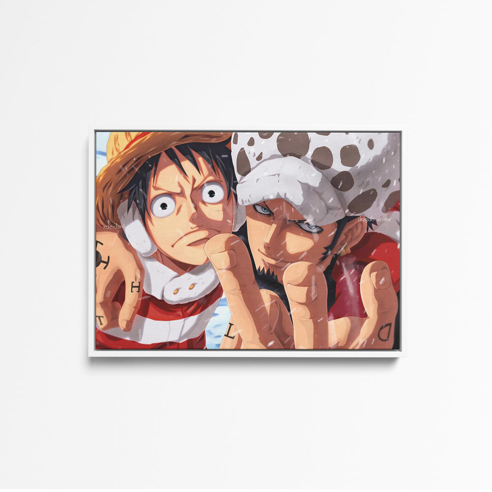 Tableau One Piece Personnages Sous La