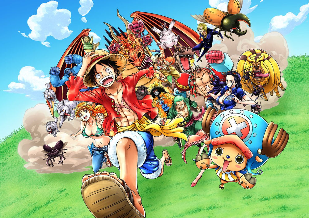 Tableau One Piece Pirates Aventureux Courant