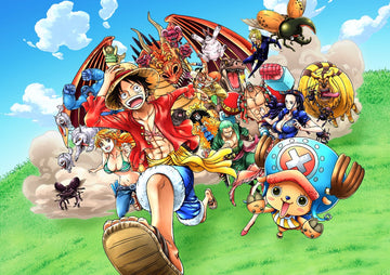 Tableau One Piece Pirates Aventureux Courant