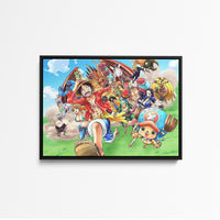 Tableau One Piece Pirates Aventureux Courant