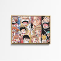 Tableau One Piece Pirates Sourires Varies