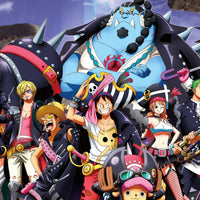 Tableau One Piece Pirates Unis Ensemble