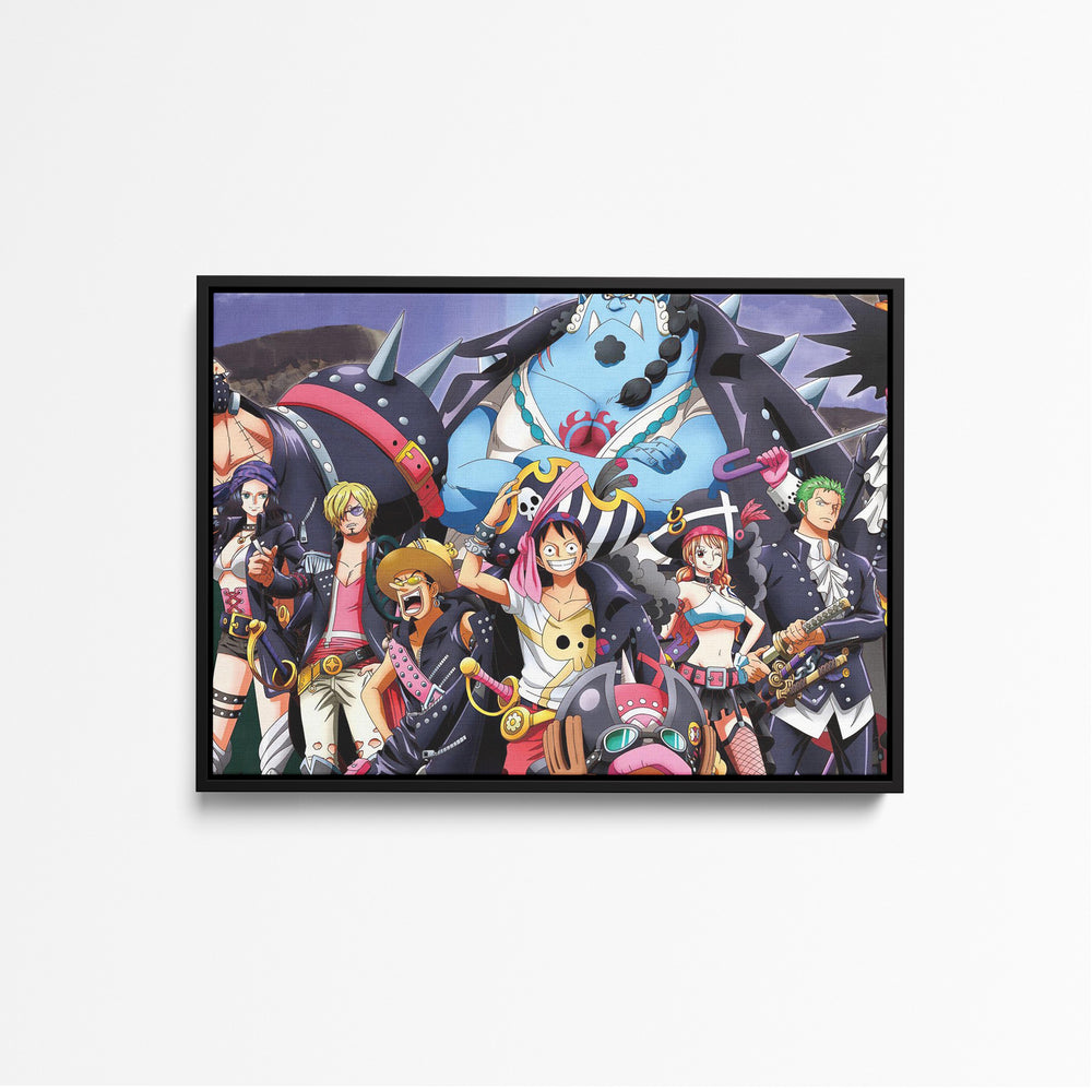 Tableau One Piece Pirates Unis Ensemble