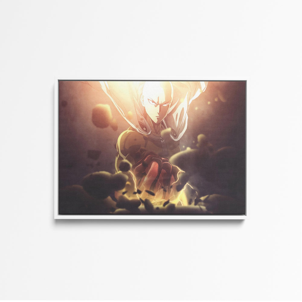 Tableau One Punch Man Coup Poing Puissant