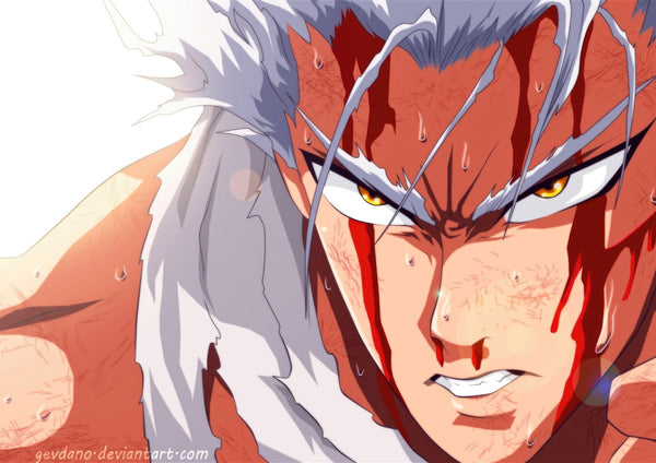 Tableau One Punch Man Guerrier Sanglant Feroce