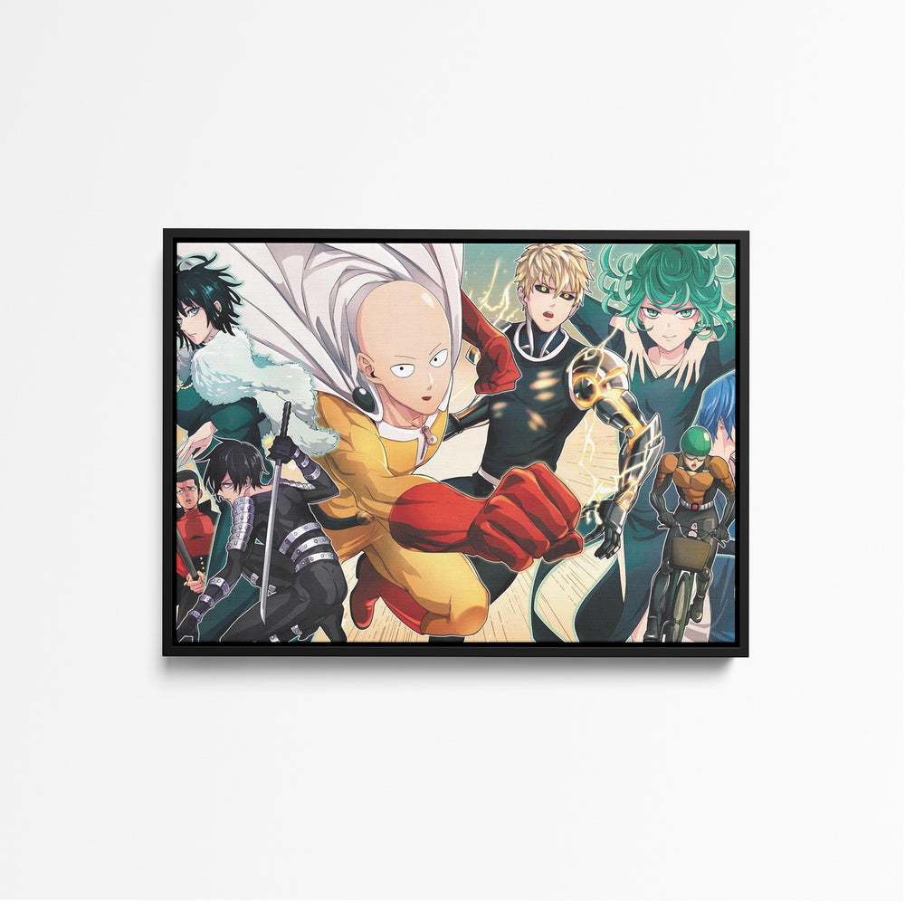 Tableau One Punch Man Heros En Action