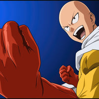 Tableau One Punch Man Heros Poing Serre
