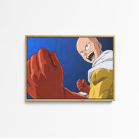 Tableau One Punch Man Heros Poing Serre