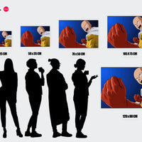 Tableau One Punch Man Heros Poing Serre