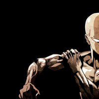 Tableau One Punch Man Personnage Serein Muscle