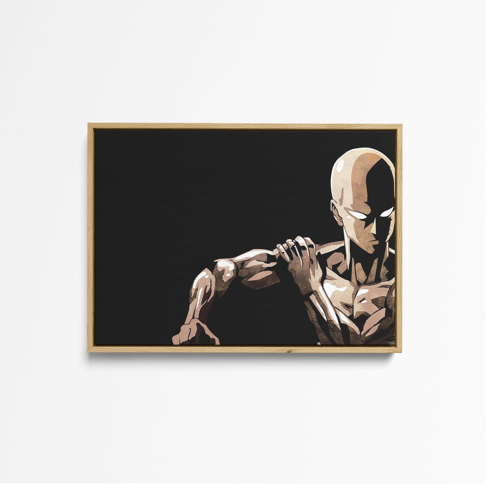 Tableau One Punch Man Personnage Serein Muscle