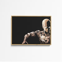 Tableau One Punch Man Personnage Serein Muscle