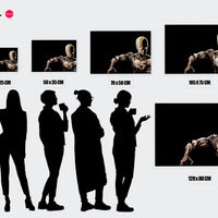 Tableau One Punch Man Personnage Serein Muscle