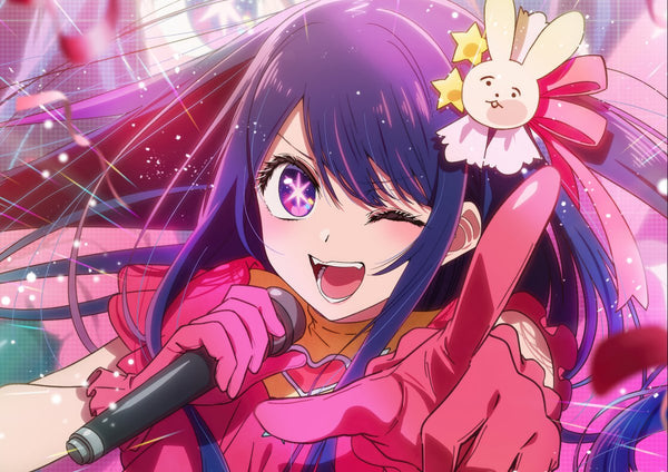 Tableau Oshi No Ko Chanteuse Etoilee Dynamique