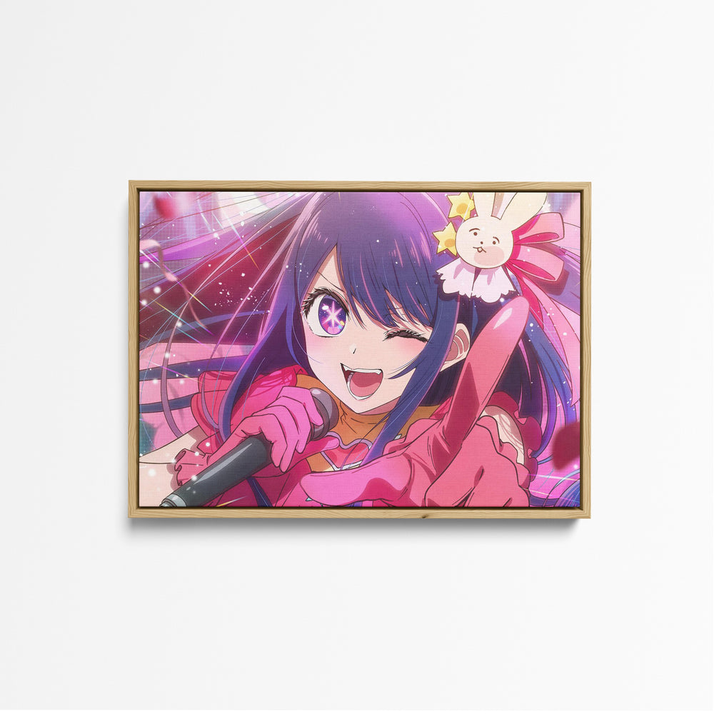 Tableau Oshi No Ko Chanteuse Etoilee Dynamique