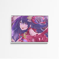Tableau Oshi No Ko Idole Souriant Etoile