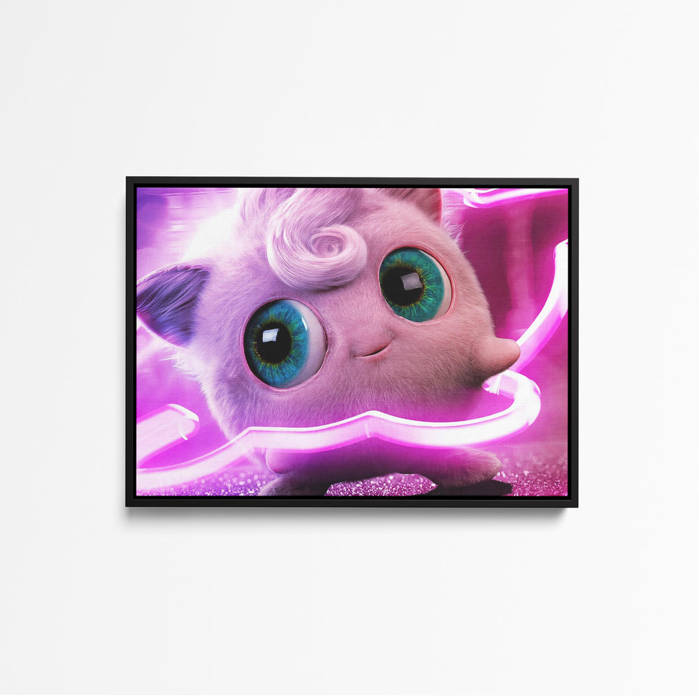 Tableau Pokemon Creature Oviforme Lumineuse