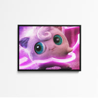 Tableau Pokemon Creature Oviforme Lumineuse