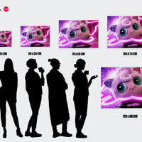 Tableau Pokemon Creature Oviforme Lumineuse